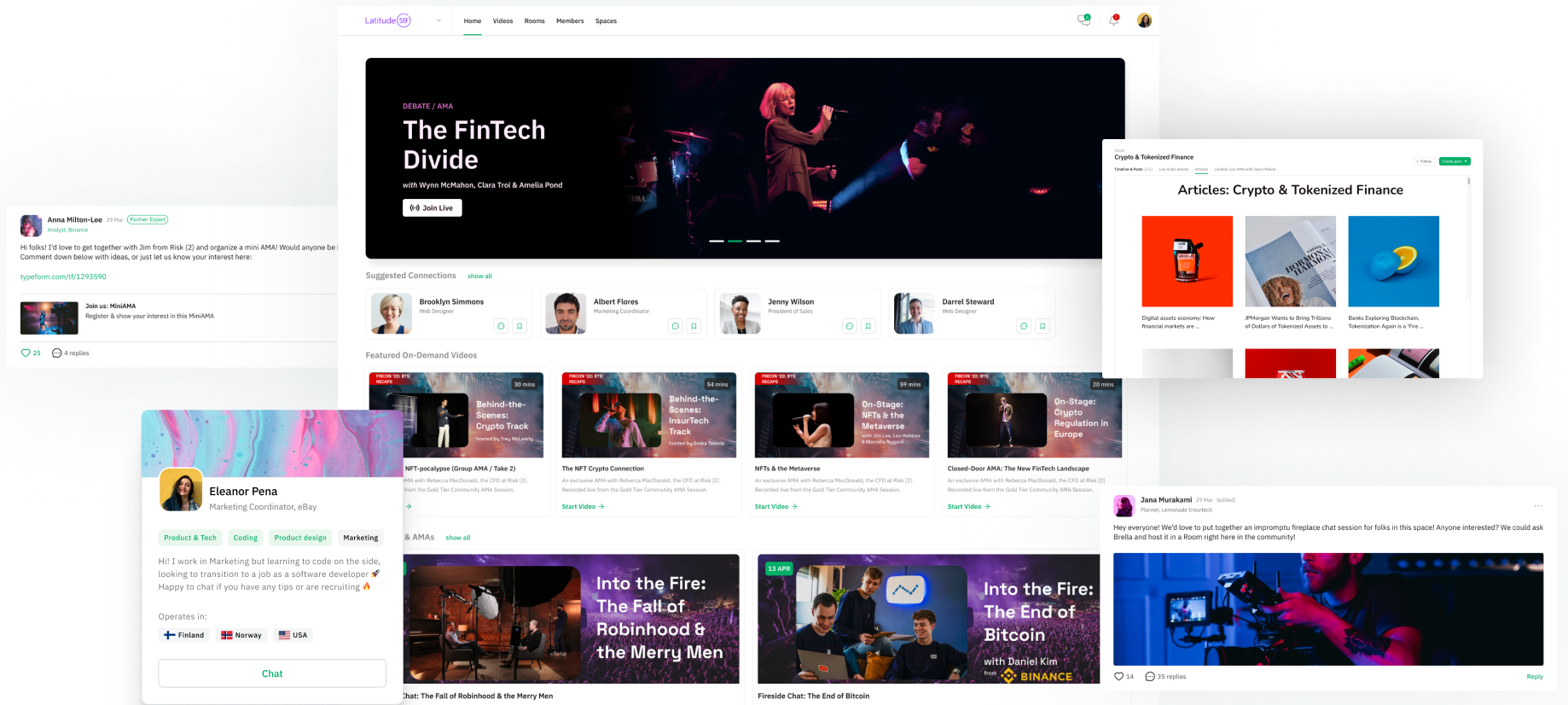 front page communities