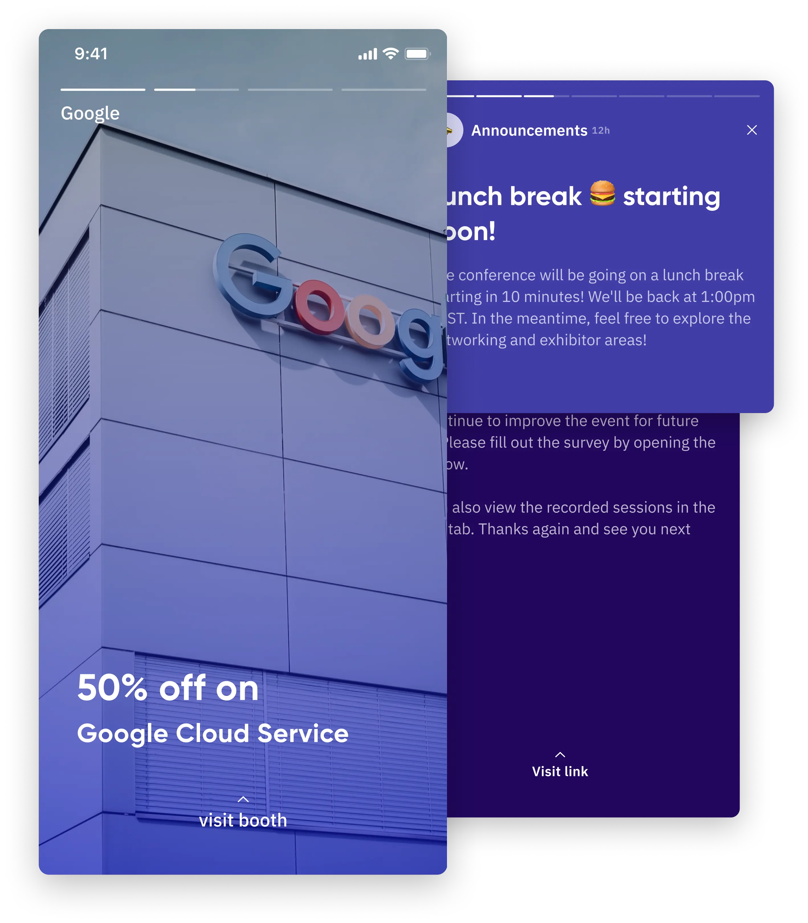 Stories  announcements